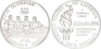 USA 1 Dollar XXVI. Olympische Sommerspiele, Atlanta - Rudern -