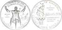 USA 1 Dollar X. Paralympische Sommerspiele, Atlanta 1996 - Rollstuhlrennen -