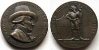 Bronzemedaille (von Jaccard) 1918 Schweiz, Fribourg auf Louis d  Affry, Schweizerische Numismatische Gesellschaft vorzüglich