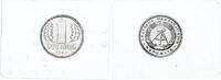 DDR 1 Pfennig Aluminium in original Folie der Staatsbank -