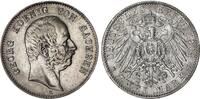 Sachsen 2 Mark Silber Georg J.129 -
