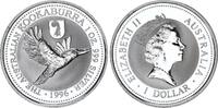 Australien 1 Dollar Silber Kookaburra Privy Mark Basler Stab 1 oz -