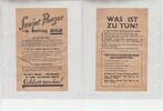 3.Reich Propaganda Flugblatt / Passierschein Russisches Flugblatt Front Nachrichten - Propaganda gegen das Dritte Reich -
