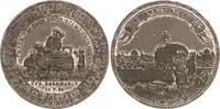Deutschland / Halle, Saale Religiöse Medaille auf die Hungersnot, den Erntesegen und die Teuerung -