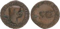 Antike / Römische Kaiserzeit / Germanicus As Germanicus As TI CLAVDIUS CAESAR AVG GERM PMTRP IMP PP um SC(unter Claudius) -