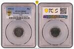 Germany, Third Reich Pfennig Drittes Reich 1 Pfennig 1941 E Stempelglanz PCGS zertifiziert -