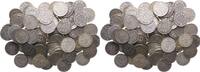 Deutschland / Kaiserreich 1/2 Mark Lot 50 Stück !!!! Kaiserreich Anlegerposten Silber !!! 1/2 Mark Kursmünzen J.16 1905 - 1919 -