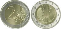 Bundesrepublik Deutschland 2 Euro Deutschland 2 Euro Kursmünze Bundesadler 2002F prägefrisch -
