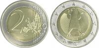 Bundesrepublik Deutschland 2 Euro Deutschland 2 Euro Kursmünze Bundesadler 2002 A prägefrisch -