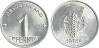 Deutschland / DDR 1 Pfennig Alu DDR 1 Pfennig 1949 A, prfr-St. (1) -