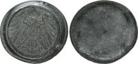 Deutschland / Kaiserreich / Weimar / FEHLPRÄGUNG 10 Pfennig, einseitiger schüsself. Abschlag Weimar 10 Pfennig J.299 FEHLPRÄGUNG: einseitiger schüsselförmiger Abschlag -