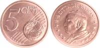 Vatikan 5 Cent Vatikan 5 Cent 2002 Kursmünze mit Papstmotiv prägefrisch -
