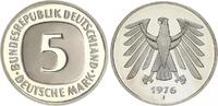 Deutschland / Bundesrepublik 5 Mark 5 DM Kursmünze 1976J TOP-Erhaltung ! Polierte Platte (PP, Proof) -