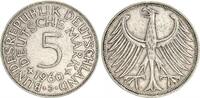 Deutschland 5 DM 5 DM J.387 Silber Kursmünze 1960 J ss -