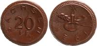 Weimar Freistaat Sachsen 20 Pfennig französische Prägung 20 Pfennig Freistaat Sachsen prägefr., französische Prägung 180°Stempeldr. (4) -
