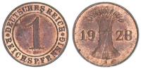 Deutschland / Weimar 1 Pfennig Weimar 1 Reichspfennig 1928 A -