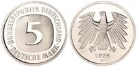 Deutschland / Bundesrepublik 5 Mark 5 DM Kursmünze 1975G TOP-Erhaltung ! Polierte Platte (PP, Proof) -
