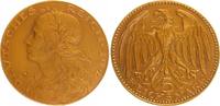 Bayern /Weimar/ Probeprägung 5 Mark Motivprobe 1925 D Bayern/Weimar 5 Mark 1925 D, Motivprobe in Bronze von Karl Götz -