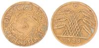 Deutschland / Weimar 5 Pfennig Weimar 5 Pfennig 1923 D (1) -