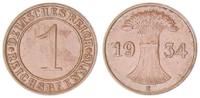 Deutschland / Weimar 1 Pfennig Weimar 1 Reichspfennig J.313 1934 E -