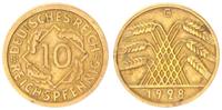 Deutschland / WEIMAR 10 Pfennig WEIMAR 10 Pfennig J.317 1928 G selten (1) -