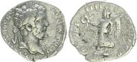 Denar 193-211 Antike / Römische Kaiserzeit Septimius Severus , Victoria n.l. gehend mit Kranz,  PMTRP IIII COS II PP ss+
