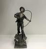 Zinnfigur Zinnfigur, Seemann, ARTHUR WAAGEN 1833-1893, ca. 23cm hoch, 534g -