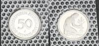 Deutschland 50 Pfennig 50 Pfennig 1995 J Stempelglanz, in Folie -