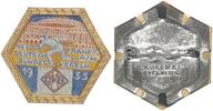 Deutschland / Frankfurt Orden Frankfurt 1933 Abzeichen Bundeskegeln aus Metall und Stoff -