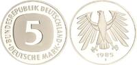 Deutschland / Bundesrepublik 5 Mark 5 DM Kursmünze 1985J TOP-Erhaltung ! Polierte Platte (PP, Proof) -