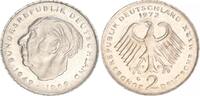 Deutschland 2 DM 2 DM Heuss 1972 G, Fehlprägung,auf halbem geplatzten Schrötling -