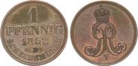Hannover, Königreich 1 Pfennig Hannover, Königreich Georg V, 1 Pfennig 1862 B -