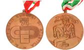 Italien Medaille Roma 74 Medaille XI CAMPIONATI EUROPEI DI ATLETICA ROMA 74 (1) -