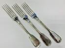 Silber Besteck Set Silber 800 800 Silber, Gesamtgewicht 173,19g, 3 Gabeln. 1911 Rheinischer Schützenbund Cöln -