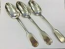 Silber 875 Silber Besteck Set, 875 Silber, 213g, 3 Löffel -