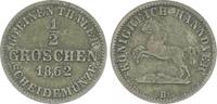 Hannover, Königreich 1/2 Groschen Hannover, Königreich 1/2 Groschen 1862 B, Georg V. -