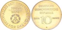 Deutschland / DDR 10 Mark DDR 10 Mark 1974 25 Jahre DDR - alles mit dem Volk (S) -