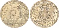 Kaiserreich / Deutschland / Probe 25 Pfennig Probe Probe zu 25 Pfennig J.18 in anderer Gestaltung der Vorder- und Rückseite -