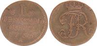 Brandenburg Preußen - Altdeutschland 1 Pfennig Brandenburg-Preußen 1 Pfennig 1753 A Friedrich II. der Große -