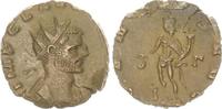 Antike / Römische Kaiserzeit/Claudius II Antoninian, Claudius Gothicus Antoninian RS Virtus n.l. stehend, -