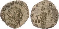 Antike / Römische Kaiserzeit/Claudius II Antoninian, Claudius Gothicus Antoninian RS Aequitas n.l. stehend, AEQUIT AVG -