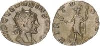 Antike / Römische Kaiserzeit/Claudius II Antoninian, Claudius Gothicus Antoninian RS Virtus n.l. stehend, VIRTVS AVG -