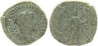 Antike / Römische Kaiserzeit / Gordianus III Sesterz Gordianus III, 238-244, Gordianus n.r. Stehend mit Speer und Globus -
