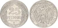Deutschland / Kaiserreich 25 Pfennig Kaiserreich 25 Pfennig J.18 1910 E -
