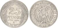 Deutschland / Kaiserreich 25 Pfennig Kaiserreich 25 Pfennig J.18 1910 E -