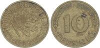 Deutschland 10 Pfennig 10Pf. J.383 Fehlprägung Stempeldrehung, ss -