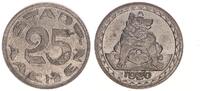 Weimar, Aachen Notgeld Aachen 25 Pfennig Notgeld in Eisen, Aachen Stadt 25 Pf., RS Bärin -