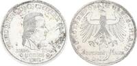 Bundesrepublik Deutschland 5 Mark Schiller 5 Mark Schiller Gedenkmünze 1955 F -