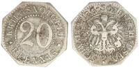 Nebengebiete / offizielles Notgeld 20 Pfennige off. Notgeld Schwarzburg-Sondershausen Notgeld 20 Pfennige off. Notgeld Schwarzburg-Sondershausen, J N8, (1) -