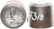 Deutschland / Weimar Matrizenstempel Goetz Vorderseite Weimar Matrizenstempel Goetz auf den 300. Todestag von Gustav II. Adolf -